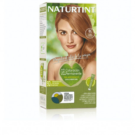Naturtint juuksevärv #8C ammoniaagivaba 170ml, vaskne blond