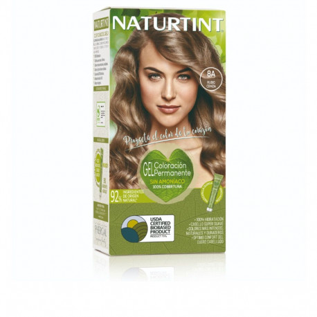 NATURTINT tinte sin amoniaco #8A-Rubio Ceniza 170 ml
