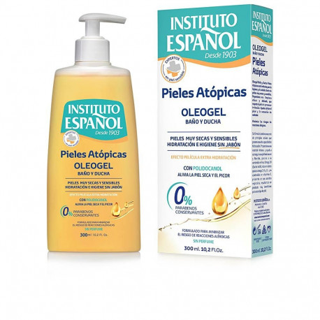INSTITUTO ESPAÑOL PIEL ATÓPICA oleogel baño y ducha 300 ml