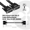 "Club3D DVI-Kabel Dual Link (24+1) bidirektional 10m St/St"