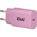 "Club3D Lifestyle Ladegerät USB-C 30Watt. 2Stk pink retail"