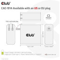 "Club3D Ladegerät 1xUSB Typ C PD 140W. GaN retail"