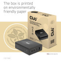 "Club3D Ladegerät 3xUSB Typ C. 1xUSB Typ A. PD 132W. GaN retail"
