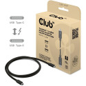 "Club3D Kabel Thunderbolt5 zertifi. 8K240Hz/ 80/120Gbps 1m"