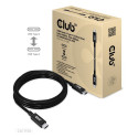 "Club3D Kabel USB 4 Typ C PD 240W / 8K / 40Gbps 2m St/St"