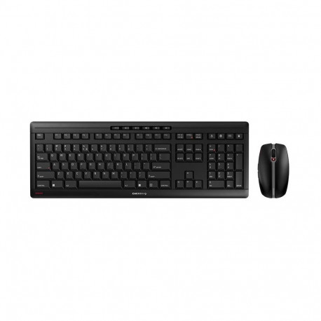 Cherry Desktop Stream [US/EU] juhtmevaba must US-paigutus EUR-sümboliga