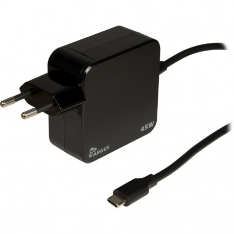 Inter-Tech laadija PD-2045 USB-C 45W, must