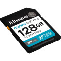 "CARD KINGSTON 128GB XC Canvas Go Plus Gen4 200MB/s C10 UHS-I U3 V30"