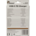 "Charger USB-C 100W Black INTER-TECH PD-2100"