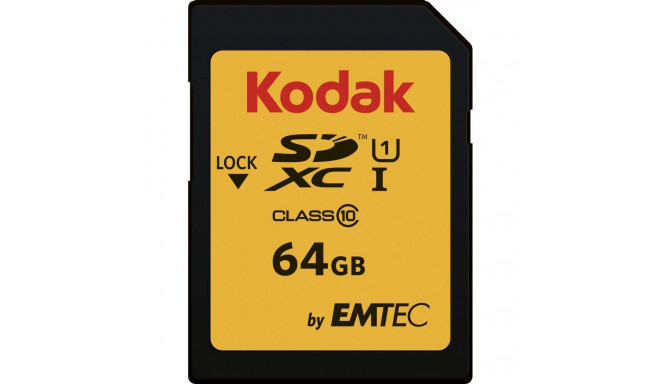 "CARD Kodak 64GB UHS-I U1 V10 Premium"