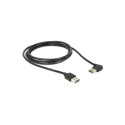 "DELOCK Kabel EASY USB 2.0-A links/rechts gewinkelt Stecker > Stecker 1m"