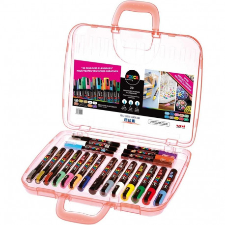 "POSCA Marker UNI Malkoffer Klassik 20er Set"