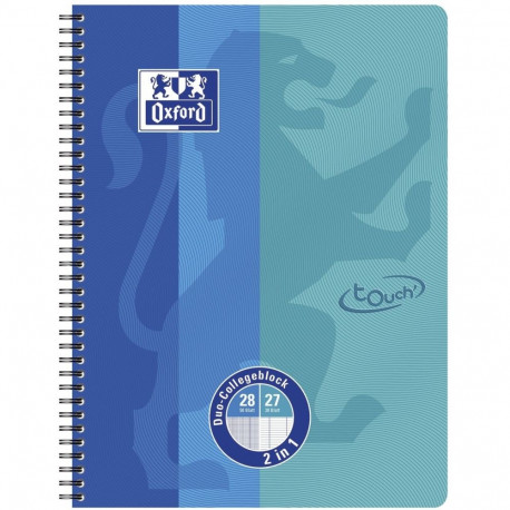 "Oxford Collegeblock-Duo Touch A4+ L.28 + L. 27"