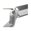 "LogiLink BP0090 Tischhalterung 17'-32' 21KG 3 Monitore Silver"