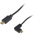 "Equip Kabel USB-C 2.0 -> C wink. St/St 1.00m 3A 480Mbps sw"