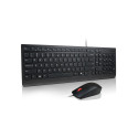 "Lenovo Essential Wired Combo Keyboard and Mouse German 129"