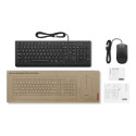 "Lenovo Essential Wired Combo Keyboard and Mouse German 129"