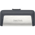 "STICK 128GB USB 3.1 SanDisk Ultra Dual Drive Type-A/Type-C black/silver"