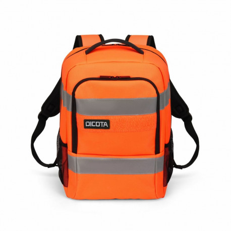 "Dicota Backpack HI-VIS Base 24 litre orange"