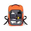 "Dicota Backpack HI-VIS Base 24 litre orange"