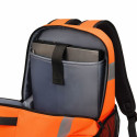 "Dicota Backpack HI-VIS Base 24 litre orange"