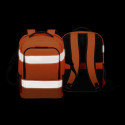 "Dicota Backpack HI-VIS Base 24 litre orange"