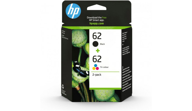 "HP Tinte 62 N9J71AE Schwarz & Color (Cyan/Magenta/Gelb)"