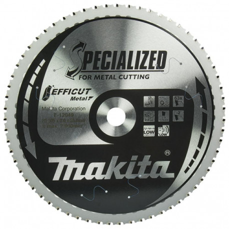 Cutting disc for metal MAKITA Efficut 305x25.4x2.0mm 63T