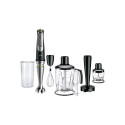 Braun MQ9147X MultiQuick 9 saumikser 1200 W muudetava kiirusega must/roostevaba teras