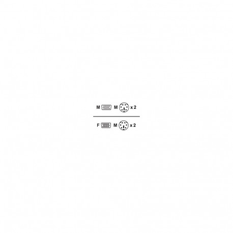 Aten | KVM Cable, 1.8M PS/2 | 2L-1001P