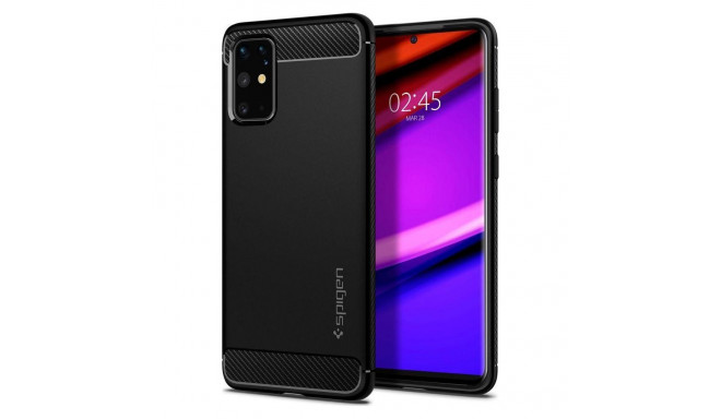 Spigen Rugged Armor ümbris Galaxy S20+ Plus matt must