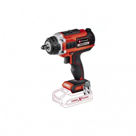 Juhtmevaba löökmutrivõti EINHELL Impaxxo 18/400 Solo, 18 V, 400 Nm, 1/2", ilma akuta