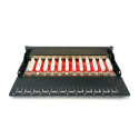 Digitus Desktop CAT 6A, class EA patch panel, shielded, black