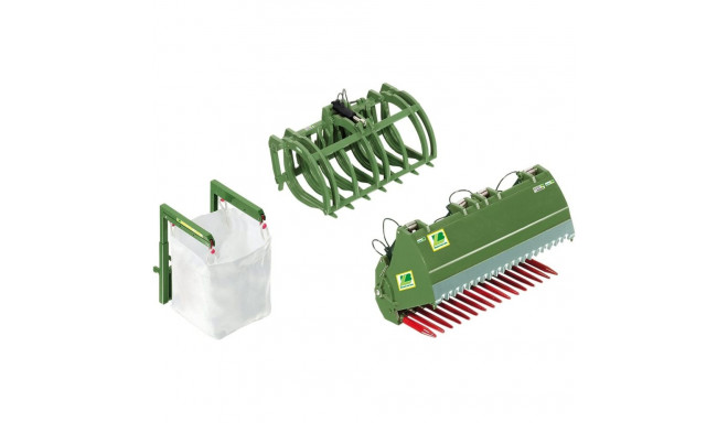 Wiking front loader tool set Bressel and Lade, model vehicle
