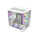 Darflash FT350 computer case + 5 aRGB fans (white)