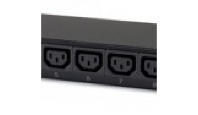 APC RACK PDU, METERED, 1U, 16A, 208/230V, (8) C13