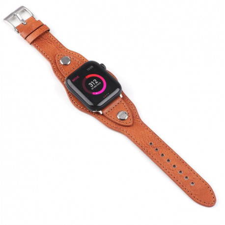 Trendybay watch strap Apple Watch 38/42mm, brown leather