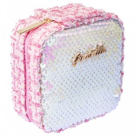 Mini makeup suitcas white