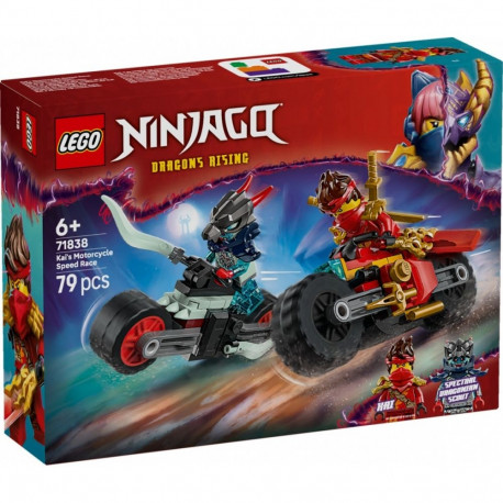 Klocki Ninjago 71838 Wyścig motocyklowy Kaia