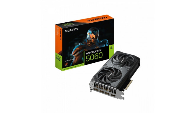 Graphics card GeForce RTX 5060 WINDFORCE 8G GDDR7 3DP/HDMI