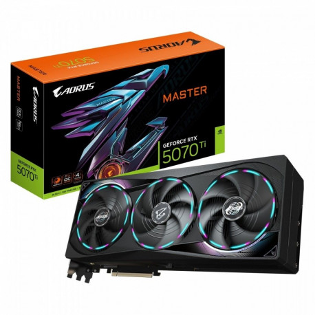 Graphics card GeForce RTX 5070 Ti AORUS MASTER 16G 256BIT GDDR7 3DP/HDMI
