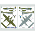 Plastic model Lockheed P-38 F/G Lightning