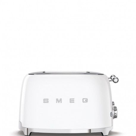 Home & Kitchen Appliance - SMEG Toaster TSF03WHEU 2000W 4-Slot Retro White
