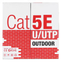 Networking Cable - Q-LANTEC KIU5OUTS305Q Cat5e 305m U/UTP Black