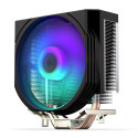 CPU Cooler - ENDORFY Spartan 5 ARGB 120mm Fan, 1500 RPM, Dual Heat Pipes Black