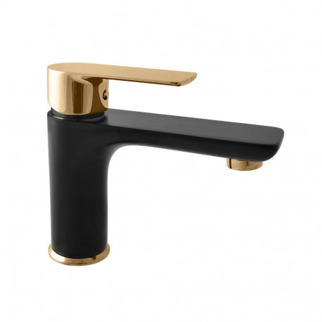 BASIN LEVER MIXER. MB/GOLD DVT526.5CMATZ