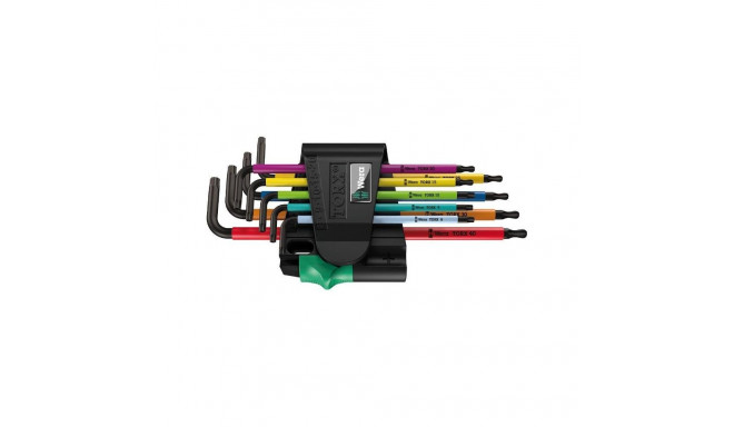L-kujuline Torx-võtmete komplekt 9 tk