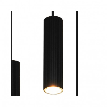 PENDANT LIGHT ICEL 4XGU10 MATT BLACK