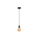 PENDANT LIGHT TAU E27 BLACK