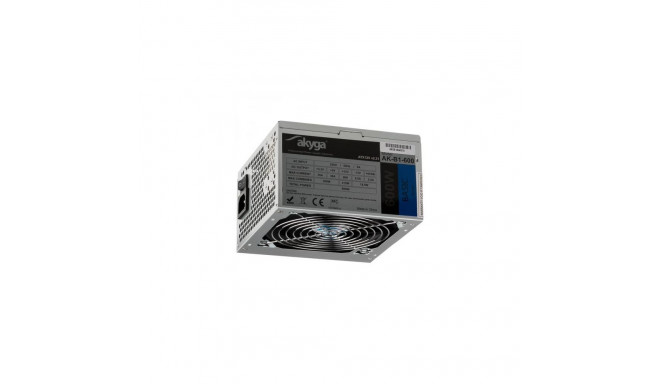 Akyga AK-B1-600 power supply unit 600 W 20+4 pin ATX ATX Grey